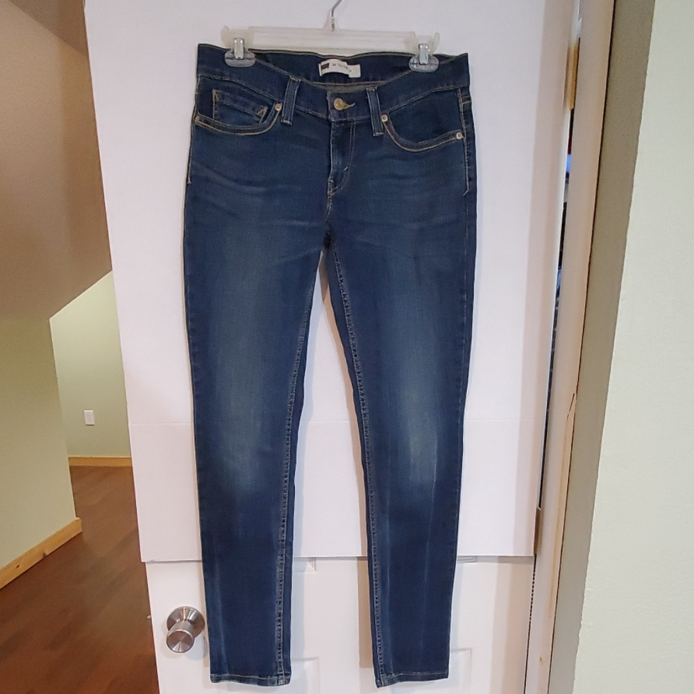 Levi's 524 Too Superlow Dinem Blue Jean's  Size 7M
